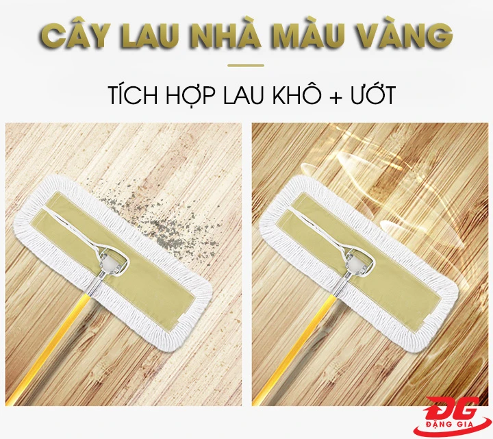 cây lau nhà công nghiệp khô ướt