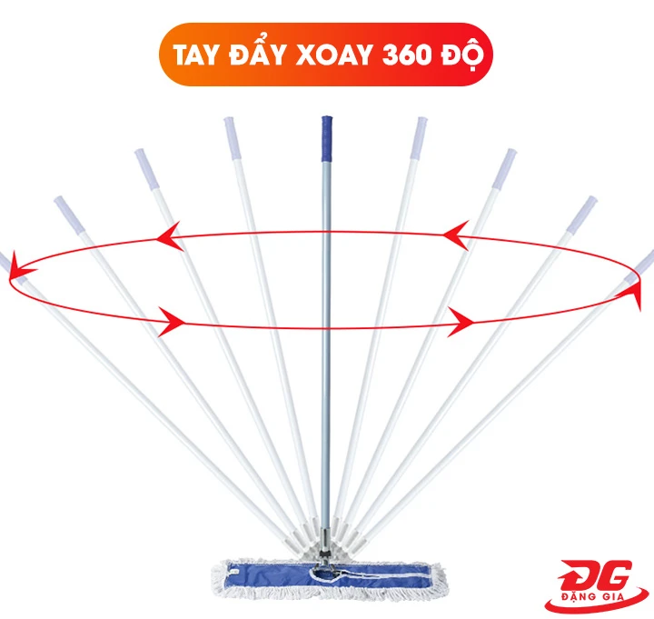 cây lau nhà xoay 360 độ