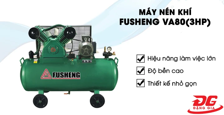 ưu điểm của máy nén khí Fusheng VA80(3HP)