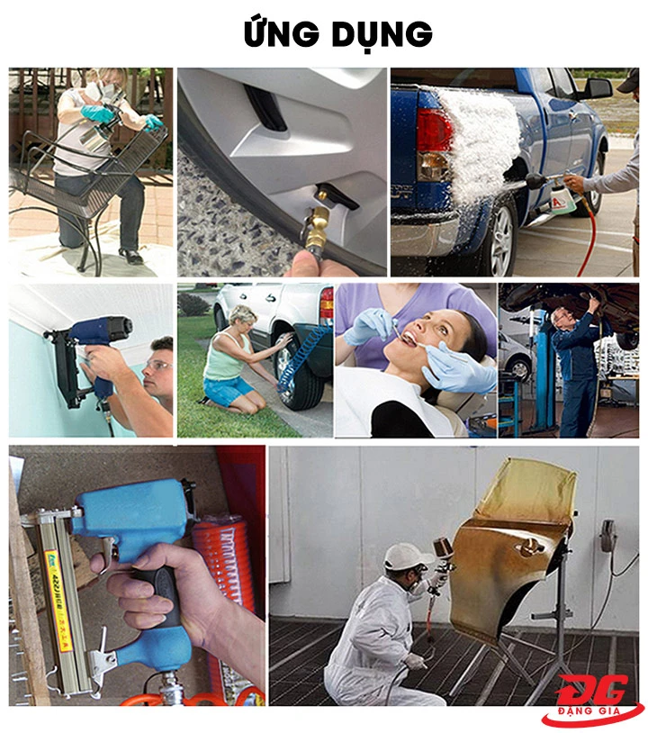 Ứng dụng của Máy nén khí Fusheng TA100(10HP)