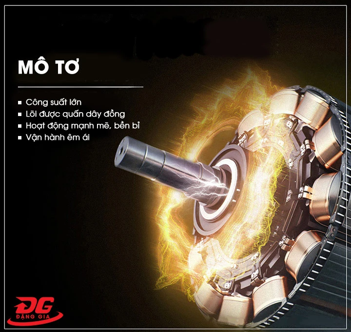 Máy hoạt động êm ái, không kêu rung làm ảnh hưởng đến tiến độ công việc