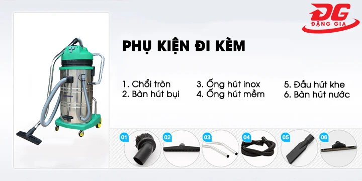 phụ kiện đi kèm máy