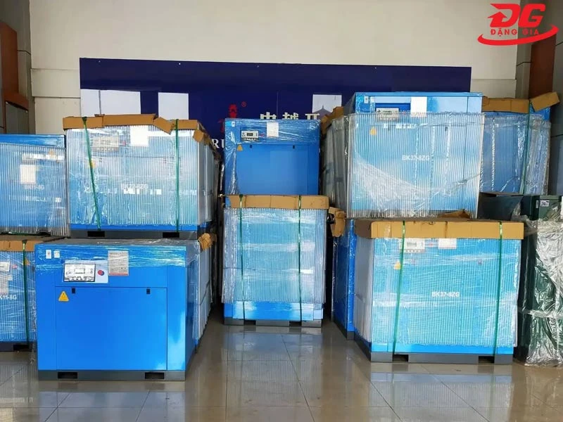 Máy nén khí trục vít có dầu rất đa dạng và phong phú