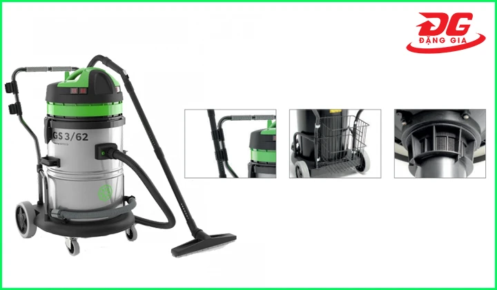 Máy hút bụi công suất lớn IPC GS 3/62 W&D