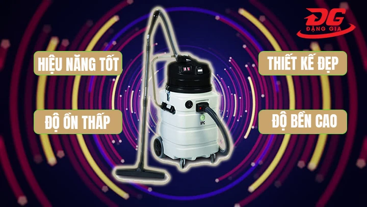 Máy hút bụi IPC DAK429 SUB sở hữu nhiều ưu điểm vượt trội