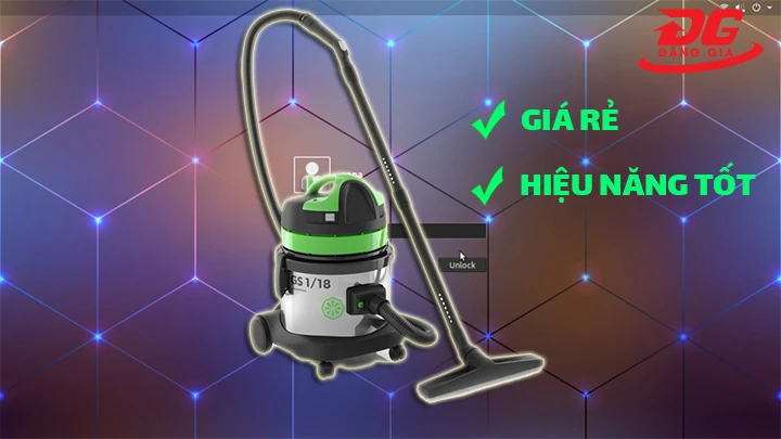 Máy hút bụi khô ướt IPC GS 1/18 W&D là lựa chọn đáng để đầu tư