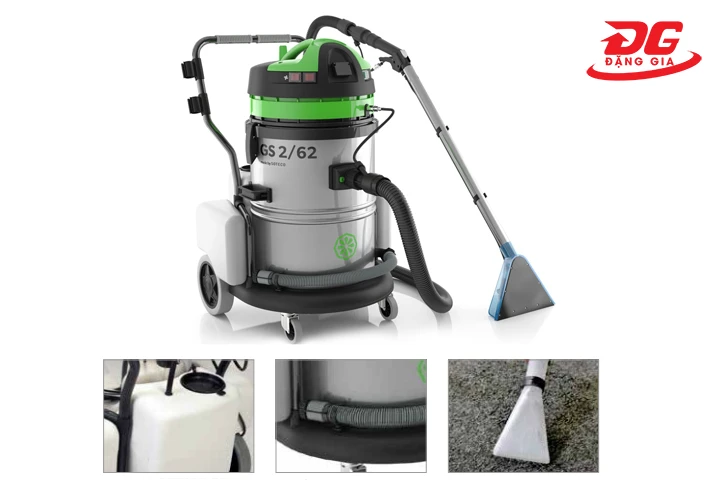 Máy hút bụi giặt thảm IPC GS 2/62 EXT
