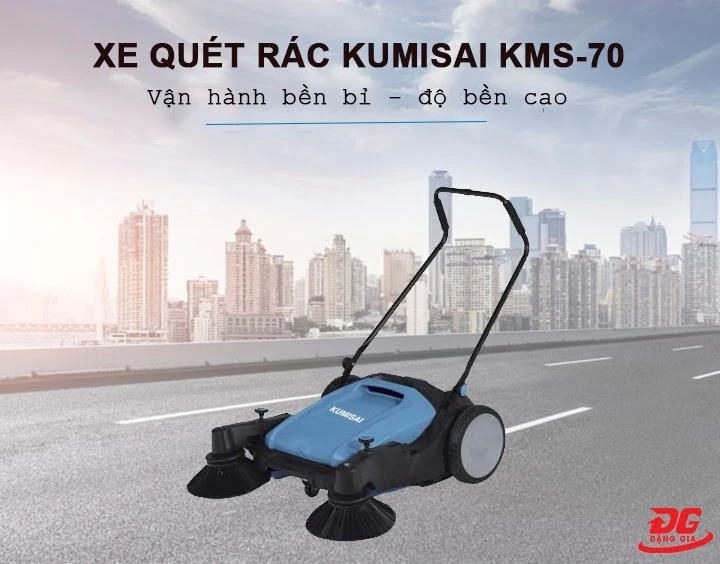 xe quét rác kumisai kms 70