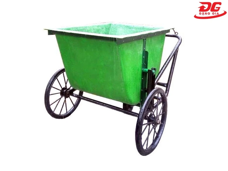 giá xe gom rác đẩy tay