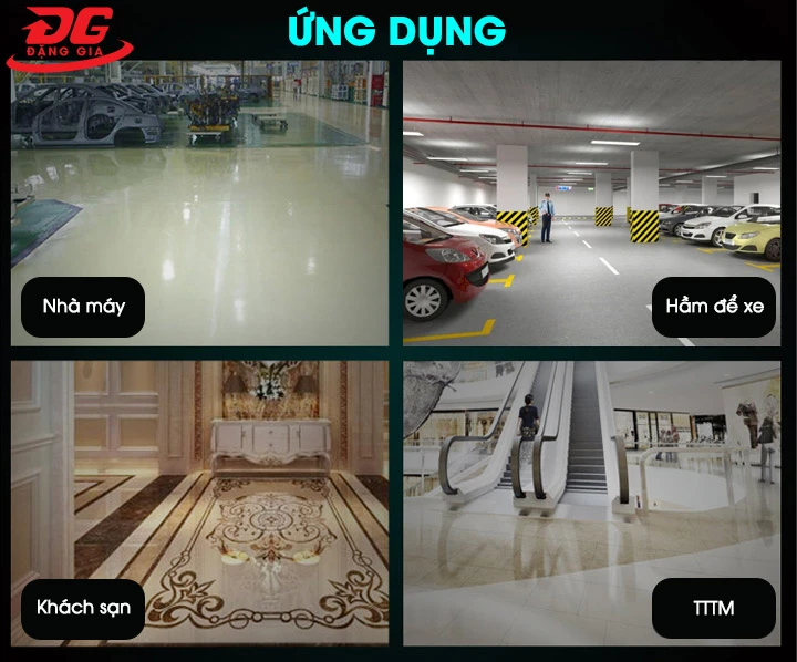 ứng dụng đa năng của máy chà sàn Kumisai KMS 50