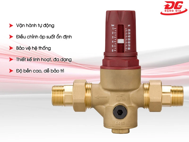 Đặc điểm nổi bật của van chỉnh áp