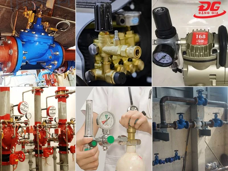 Ứng dụng của van điều áp rất đa dạng