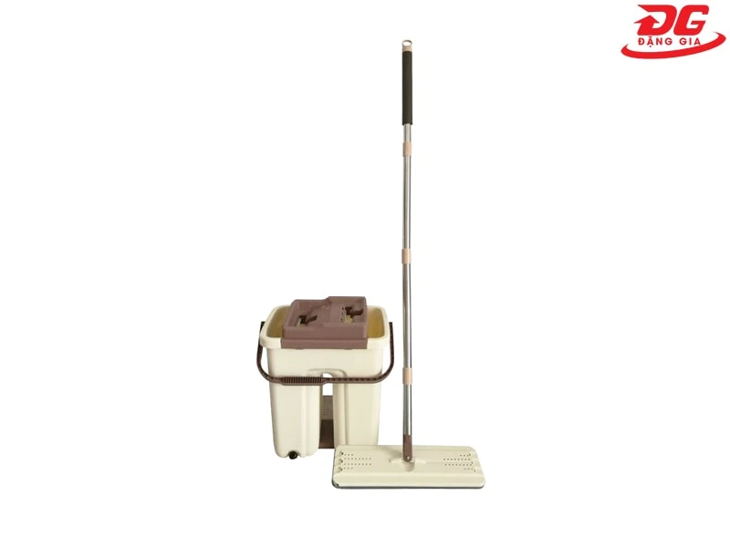 Cây lau nhà hình chữ nhật có cấu tạo không quá phức tạp