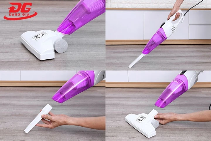 Midea MVC-SC861R đa dạng đầu hút bụi