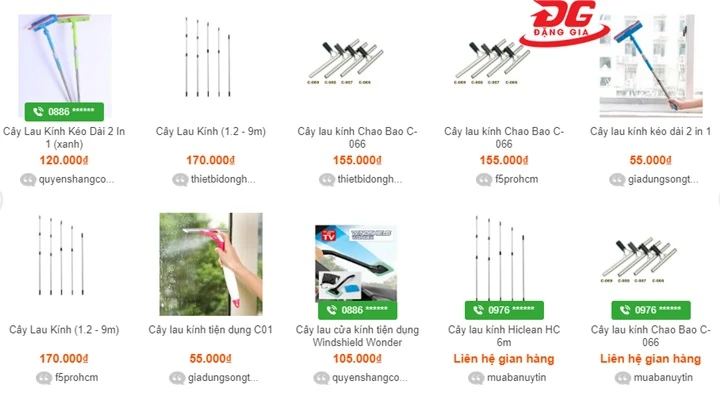 mua cây lau kính ở đâu