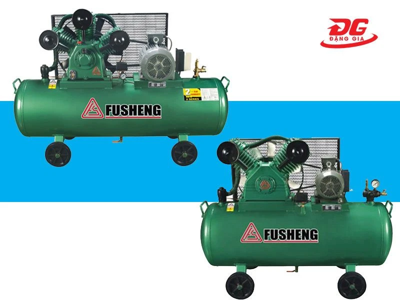 Máy nén hơi Fusheng 70 lít thường có từ 2 - 3 piston