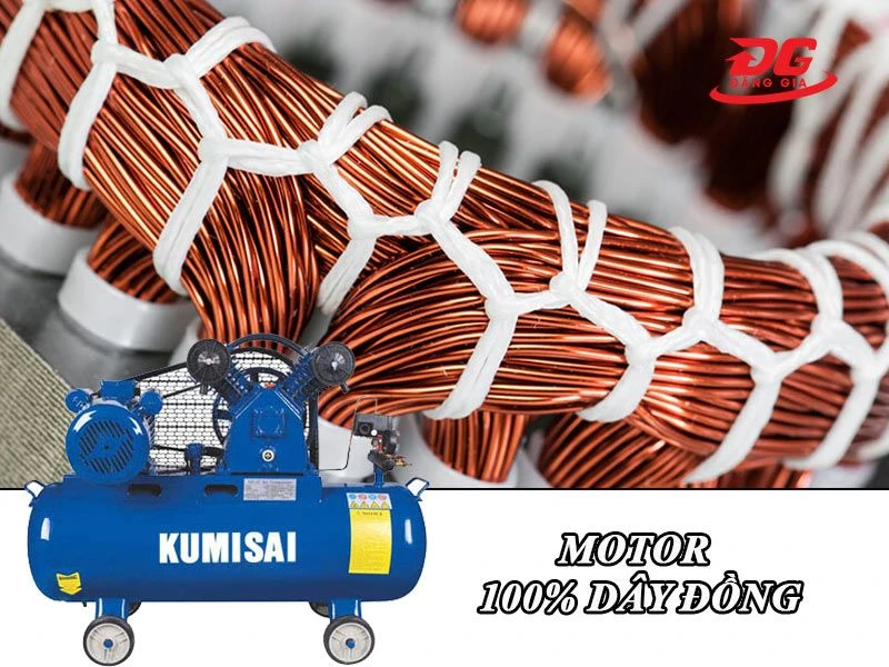 Máy bơm hơi 70L Kumisai