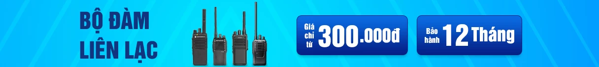 Banner máy bộ đàm