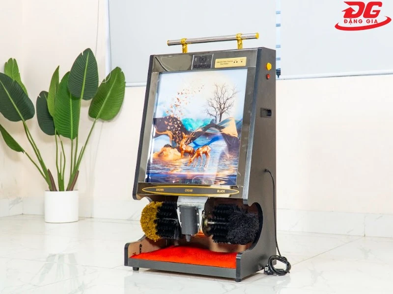 Cách sử dụng máy đánh giày tự động, tay vịn, mini nhanh chóng