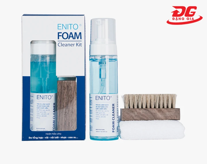 Bộ sản phẩm vệ sinh giày sneaker Enito Foam Cleaner