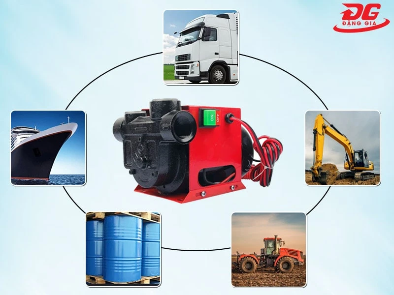 Máy bơm dầu diesel 24V được ứng dụng rộng rãi trong cuộc sống