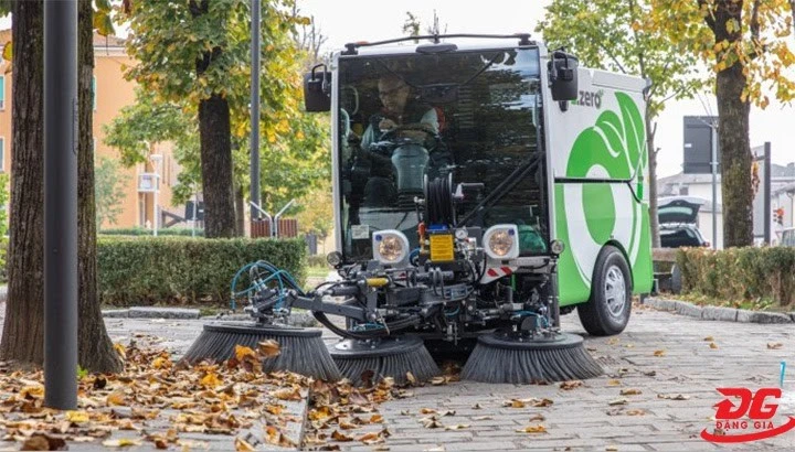 xe quét đường dulevo