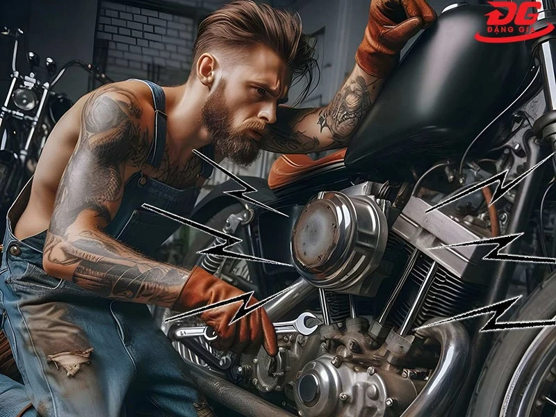 Thay nhớt khi động cơ phát ra tiếng kêu lớn