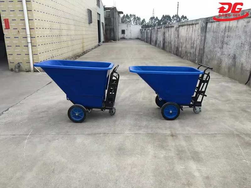 xe đẩy rác