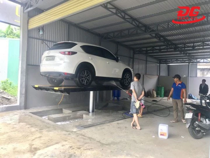 Cung cấp năng lượng cho cầu nâng hoạt động, hỗ trợ cho quá trình rửa xe, bảo dưỡng xe