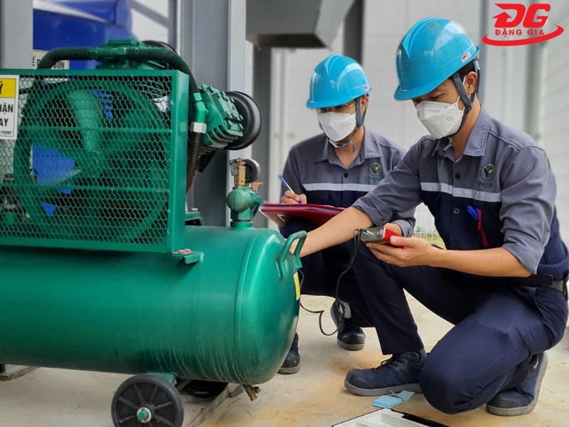 Bình khí nén cần được kiểm định thường xuyên