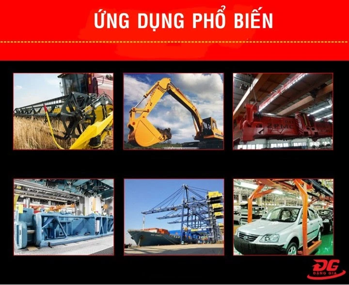 Súng bơm mỡ Ứng dụng đa dạng trong nhiều lĩnh vực khác nhau