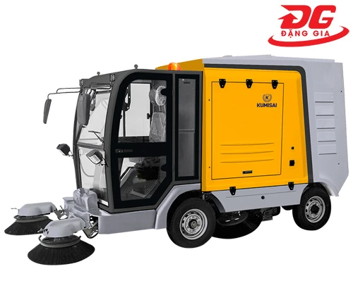 Hình ảnh sản phẩm Xe quét rác Kumisai KMS-S2000 (Pin chì axit)