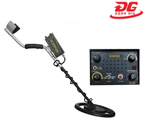 Máy dò kim loại dưới đất Garrett Scorpion Gold A9 5