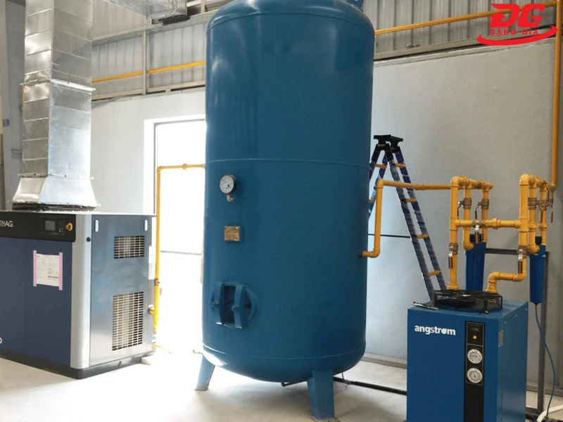 Báo giá bình tích áp khí nén - Đủ dung tích từ nhỏ đến lớn