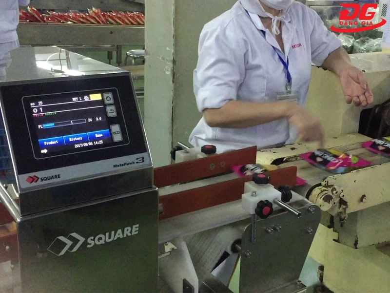ứng dụng máy dò kim loại Square trong ngành thực phẩm