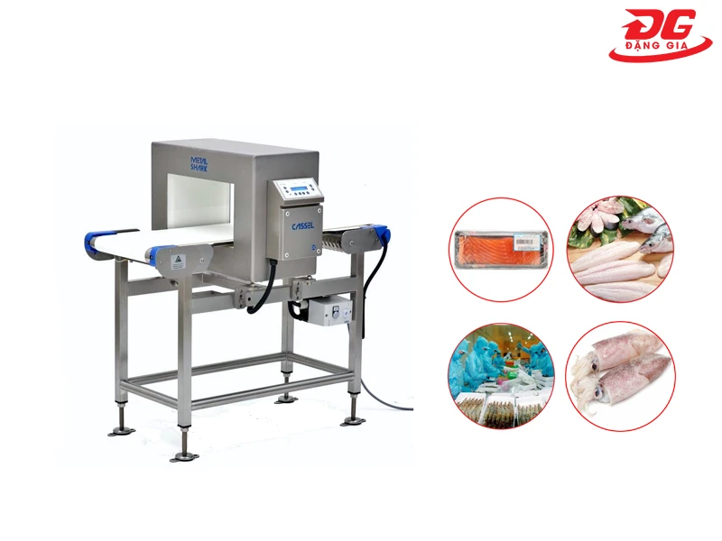 giá máy rà kim loại thủy sản