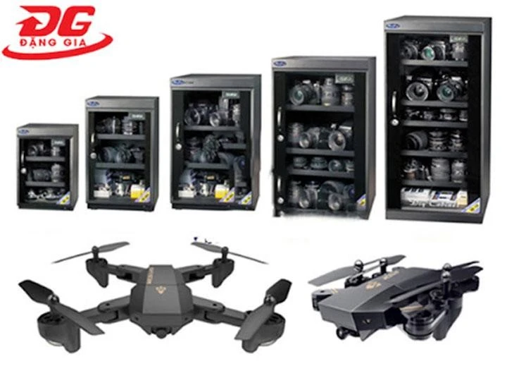 Bảo quản flycam hiệu quả bằng tủ chống ẩm