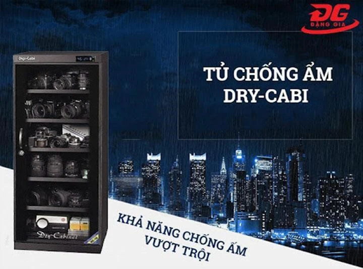 Tủ chống ẩm thương hiệu Đài Loan Dry-Cbi