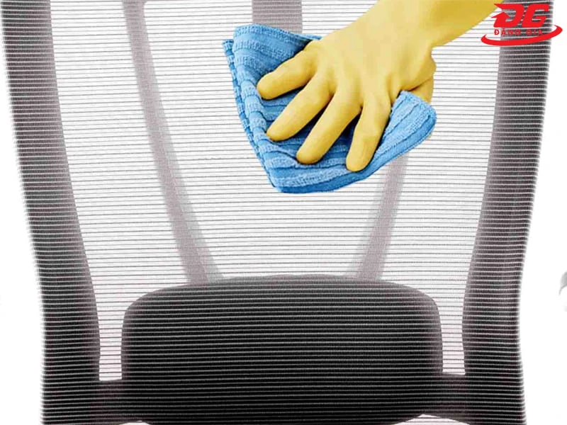 cách vệ sinh ghế lưới