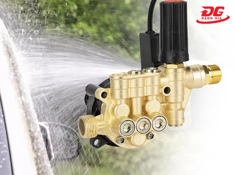 Đầu máy rửa xe cao áp cũ vẫn đạt hiệu quả sử dụng tốt