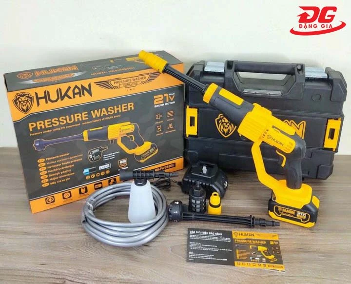 Máy rửa xe pin Hukan HK-577