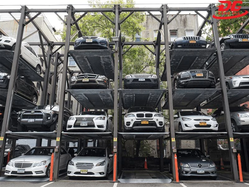 Mô hình bãi đậu xe Puzzle parking