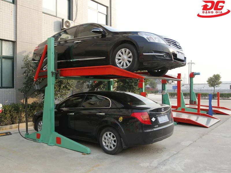 Hệ thống đỗ xe thông minh bằng thang nâng đơn Stacker Parking