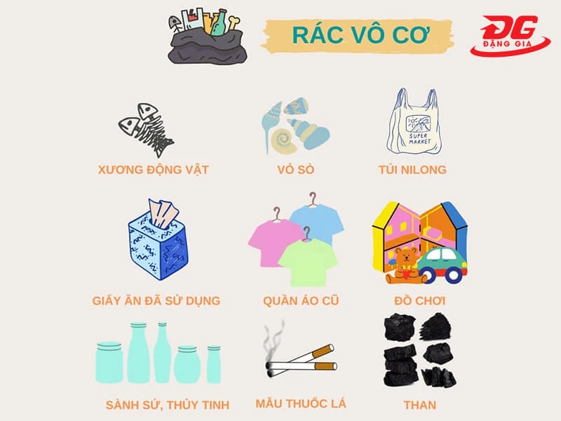 rác vô cơ