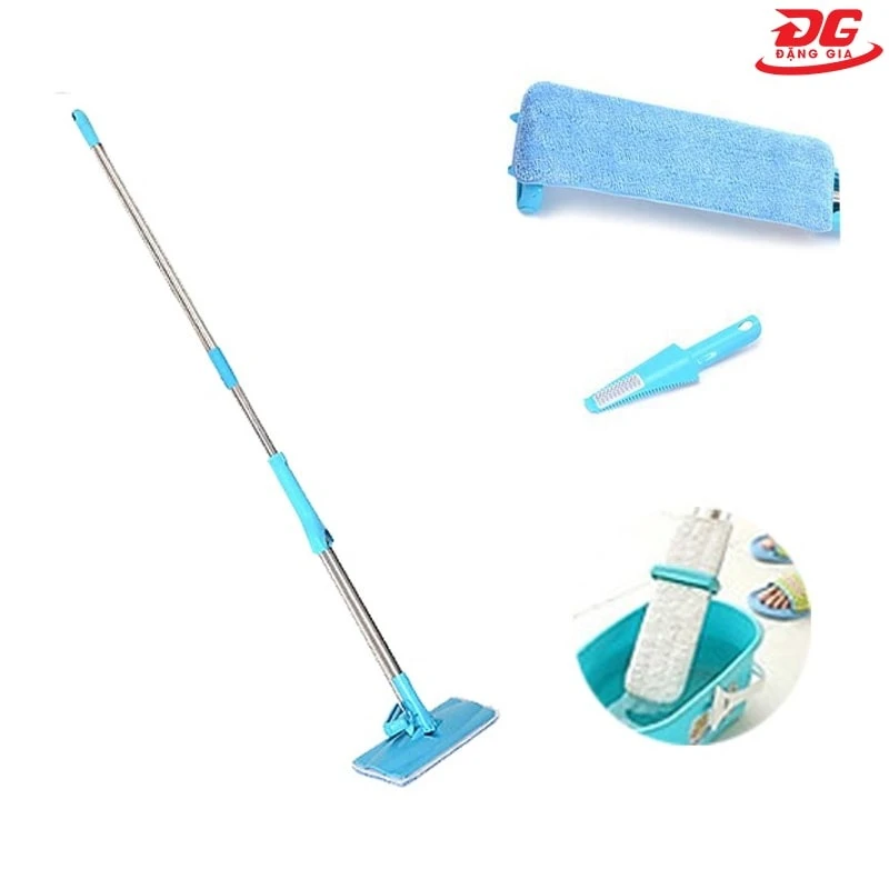 Bộ cây lau sàn nhà vắt nhanh xếp gọn tiện ích