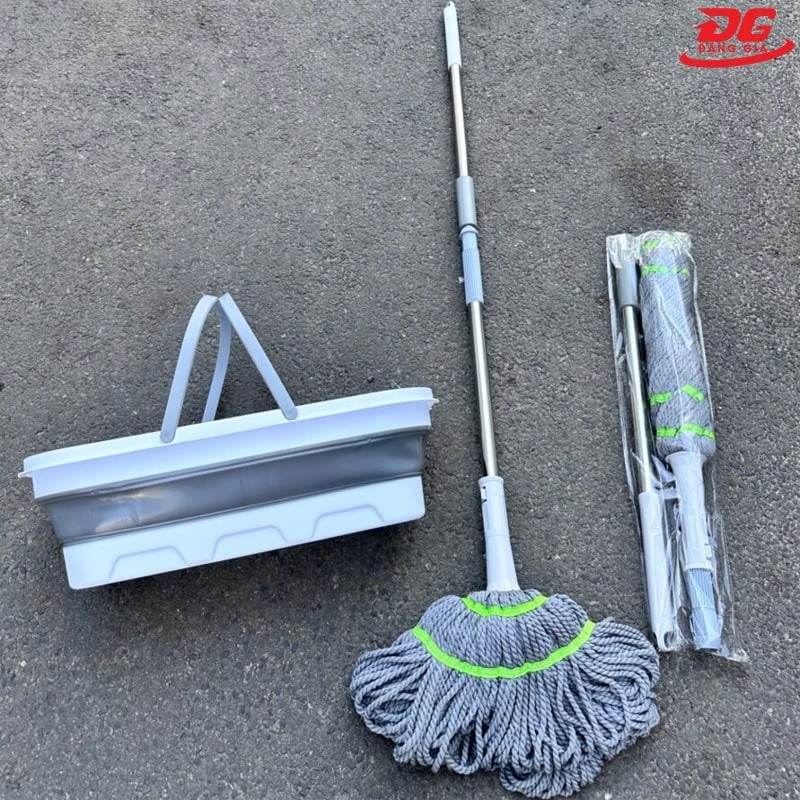 Cây lau nhà gấp gọn có phân khúc giá đa dạng