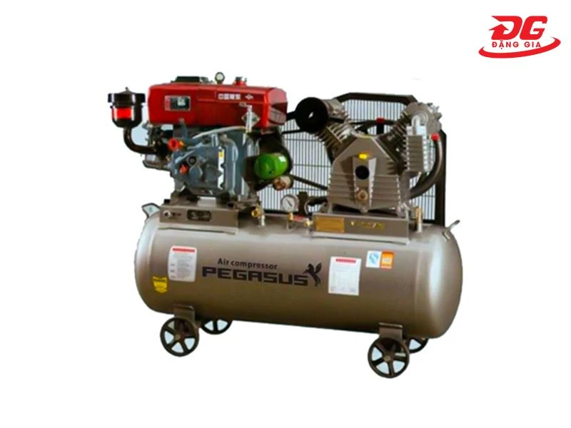 Máy nén khí Pegasus TM-W-1.6/8 sử dụng năng lượng dầu