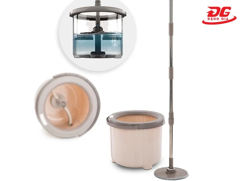 Bộ cây lau nhà tròn xoay 360 SM-31