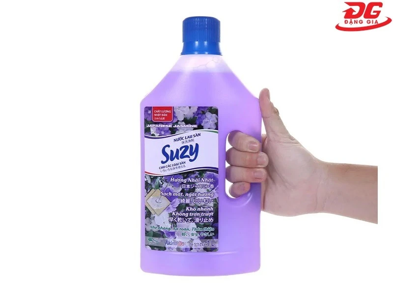 Nước lau sàn nhựa giả gỗ Suzy