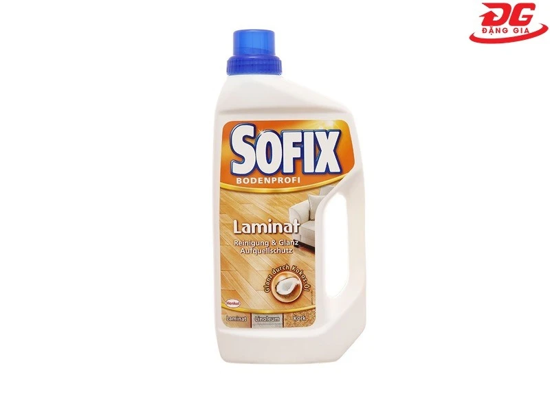 Nước lau sàn gỗ chuyên dụng thương hiệu Sofix